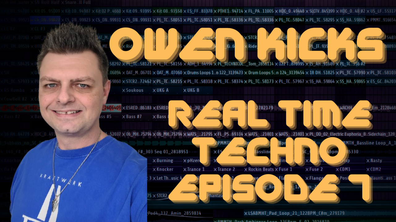 Owen Kicks Live: Real-Time Techno | FL Studio Performance | ACID TB-303 | Episode 7 | Welcome 2025!